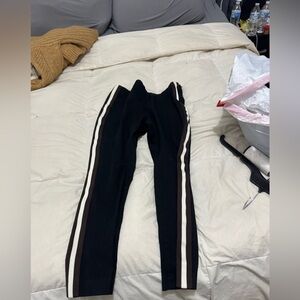 A New Day Black and White Trousers